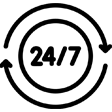 24*7 customer support