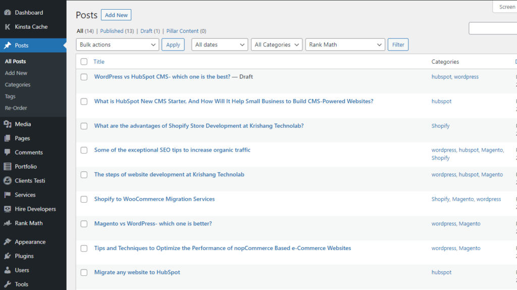 WordPress Blog Development WordPress Blog