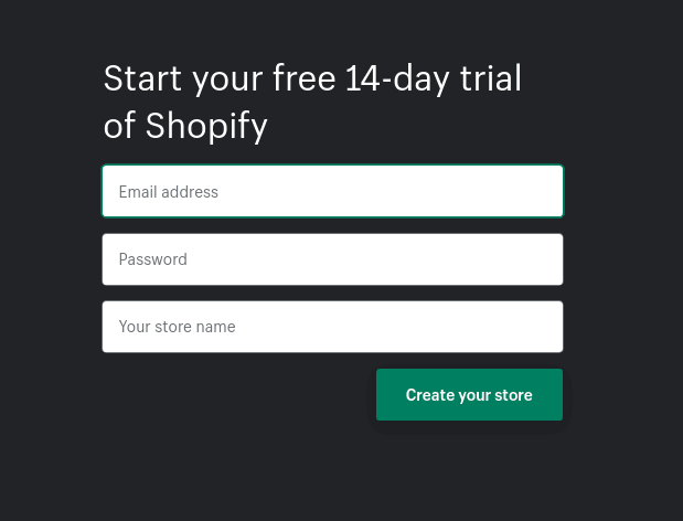 Shopify-free-trail-start