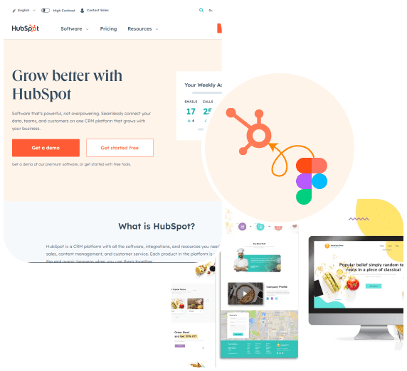 Figma to HubSpot Services
