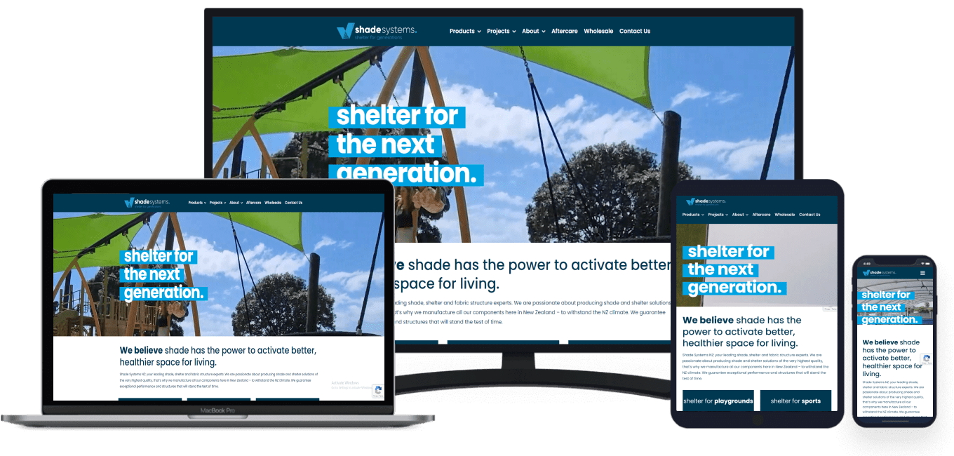 shadesystems WordPress Portfolio