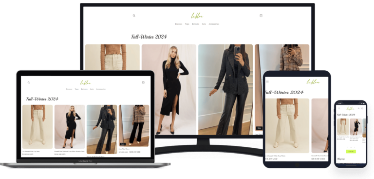 shopleblon shopify website design Portfolio