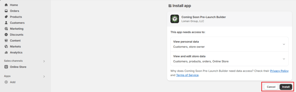 Install App