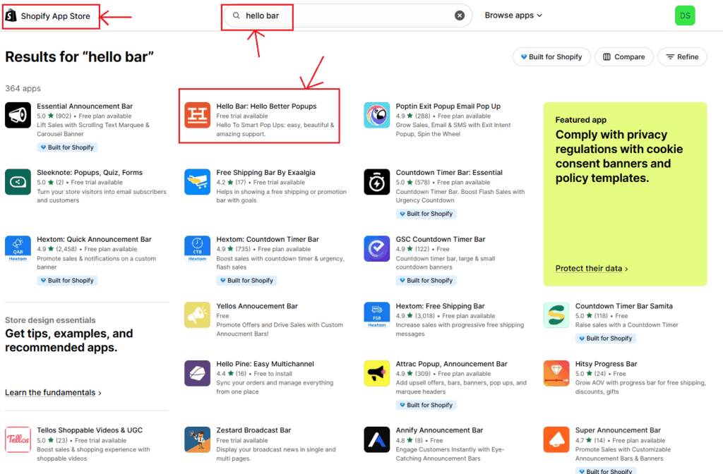 Shopify App Store