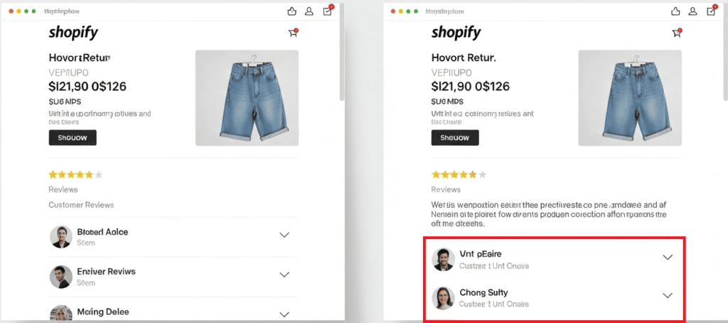 Display Customer Reviews