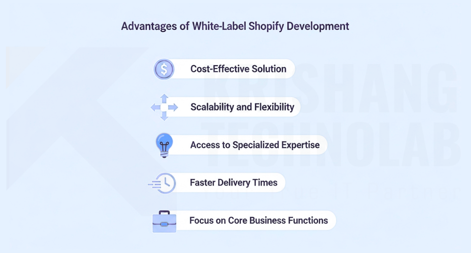 Advantages of White-Label Shopify Development