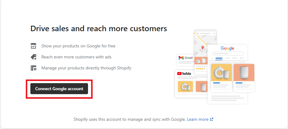 Connect Google Account Connect Google Account
