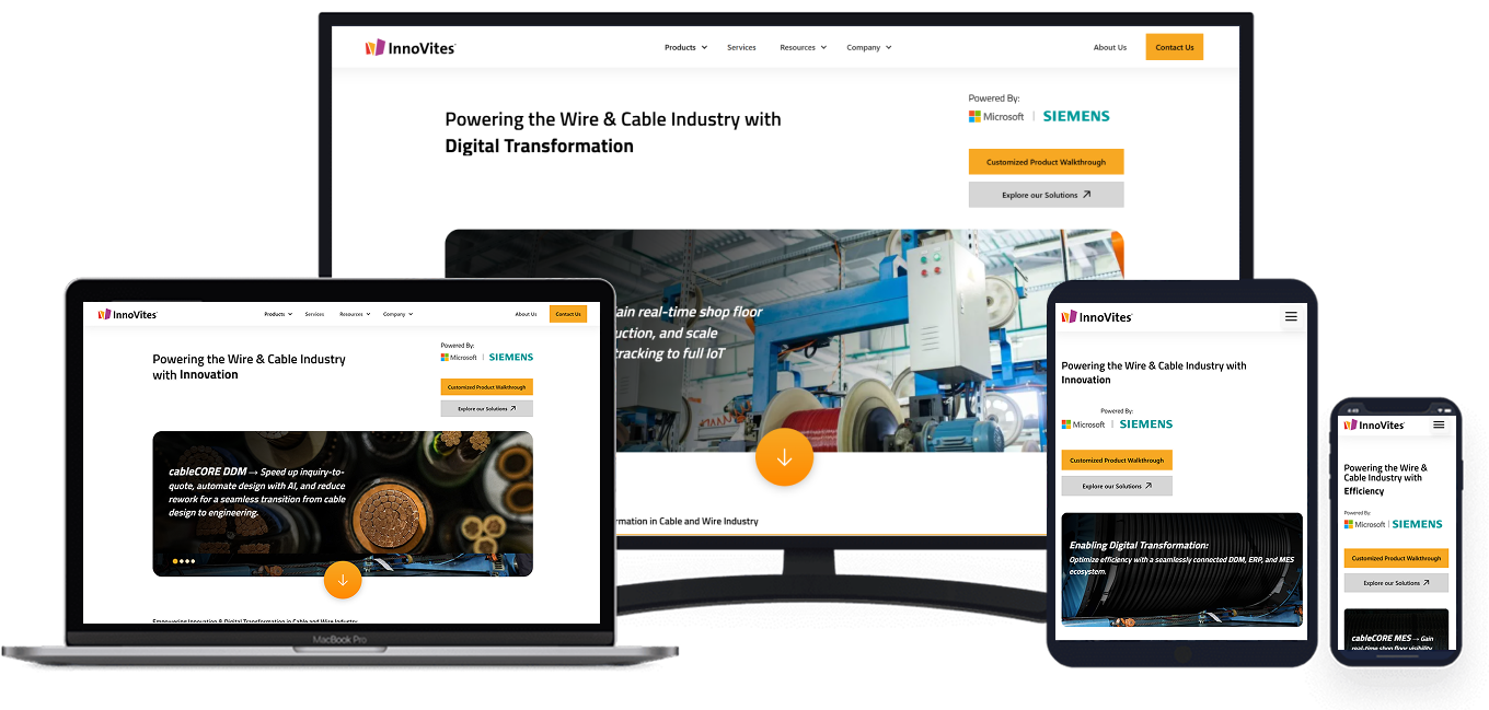 InnoVites Webflow Portfolio