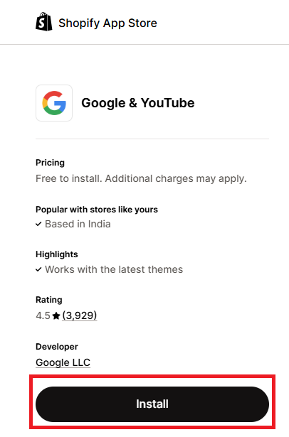 Install Google & YouTube Install Google & YouTube