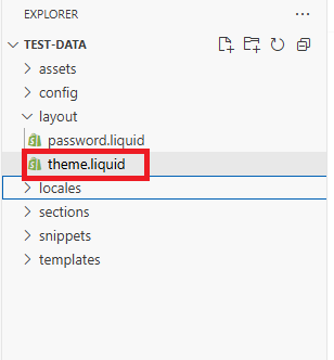 theme.liquid file theme.liquid file