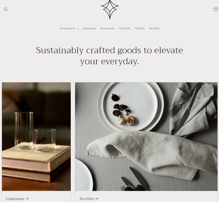 Craft theme showcasing handmade and home décor products Craft theme showcasing handmade and home décor products