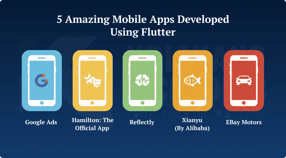 5 Amazing Mobile Apps Developed Using Flutter 5 Amazing Mobile Apps Developed Using Flutter