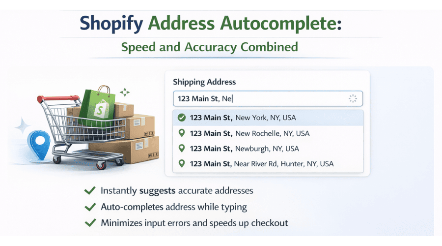 Shopify Address Autocomplete Speed and Accuracy Combined