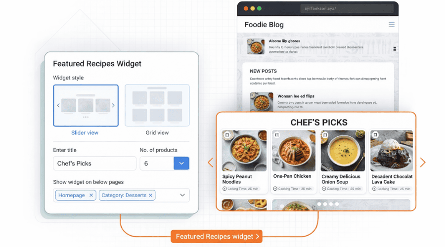 shopify recommended products section