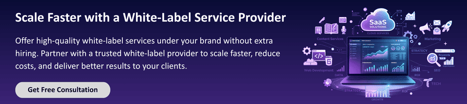 White-label service provider digital growth