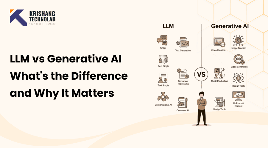 LLM vs Generative AI: What’s the Difference and Why It Matters