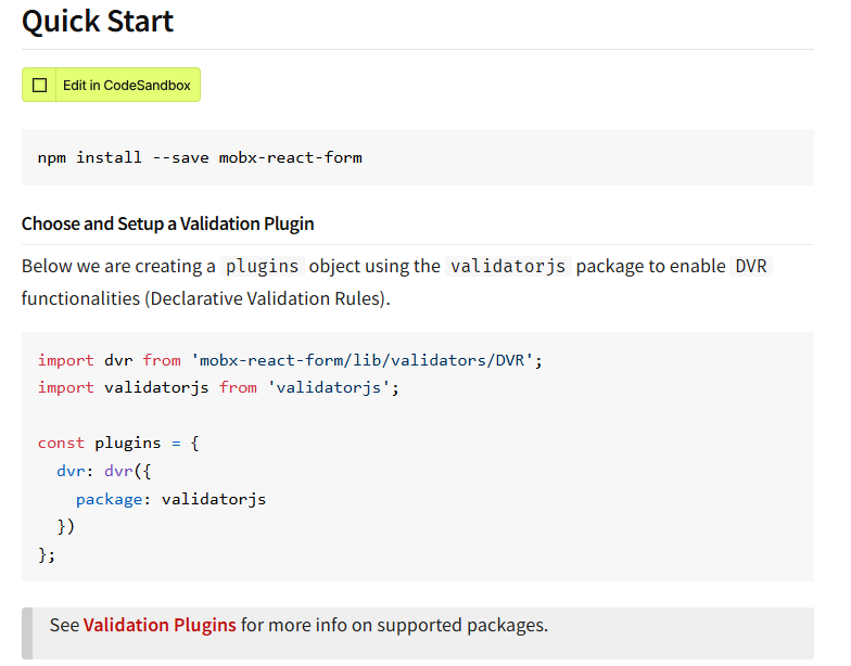 MobX Developer Tools