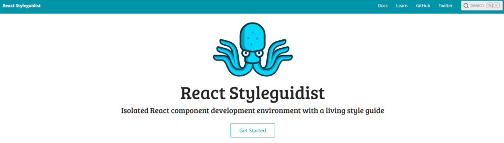 React Styleguidist
