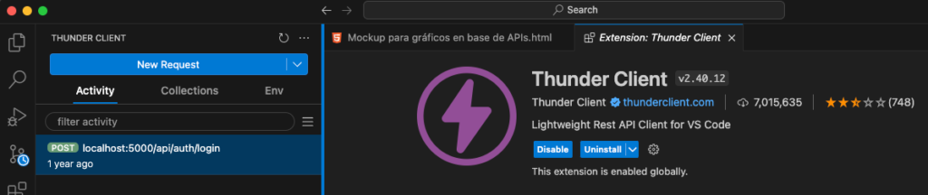 Thunder Client