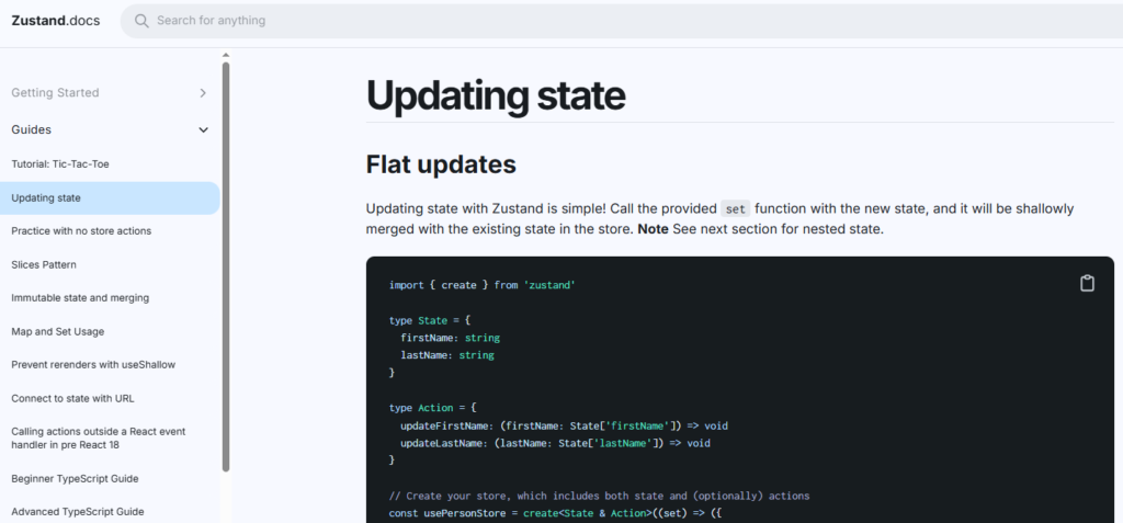 Zustand Devtools