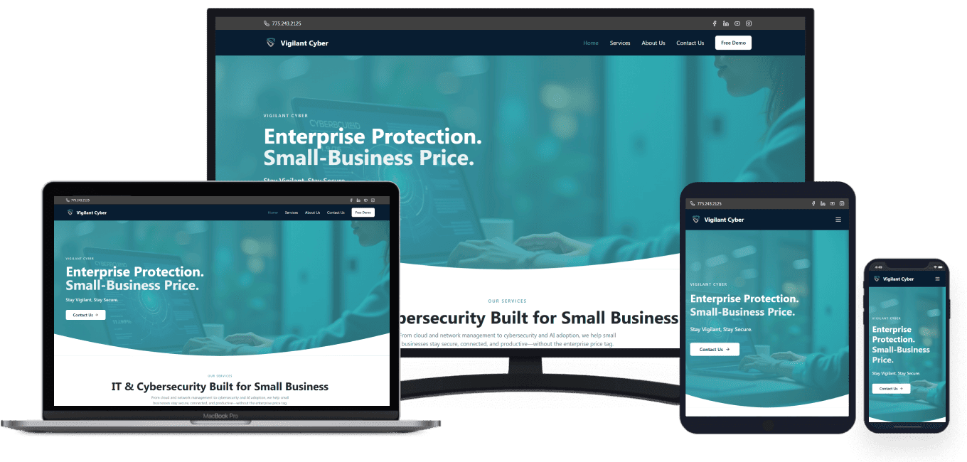 Stay Vigilant Cyber Portfolio Case Study