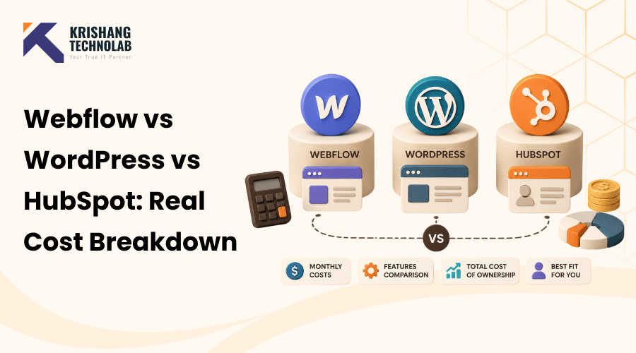 Webflow vs WordPress vs HubSpot 2026: Real Cost Breakdown