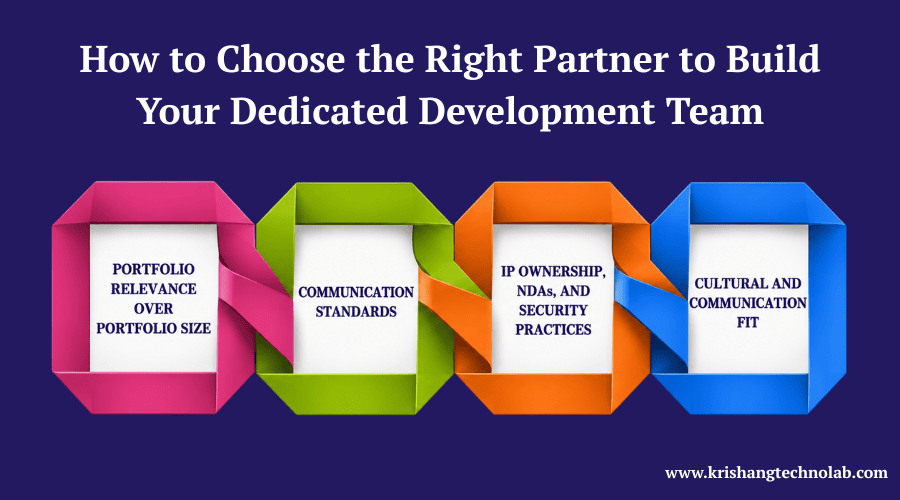 Choose the Right Partner to Build Dedicated Development Team