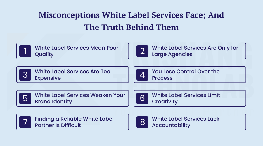 Misconceptions White Label Services Misconceptions White Label Services
